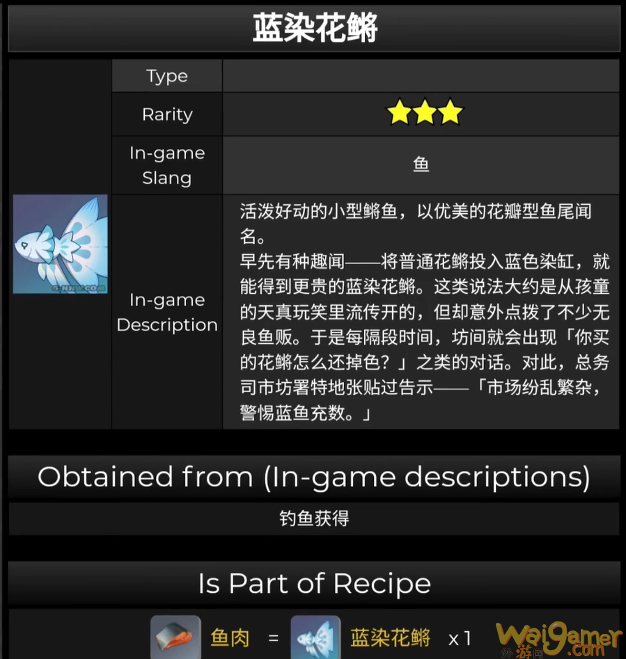 原神鳉鱼有哪些