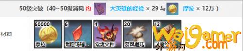 原神可莉突破材料清单(原神可莉突破材料)