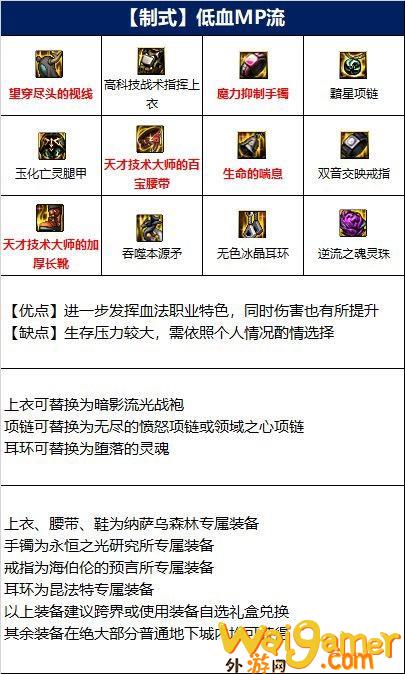 dnf血法110装备怎么选(dnf血法师装备)