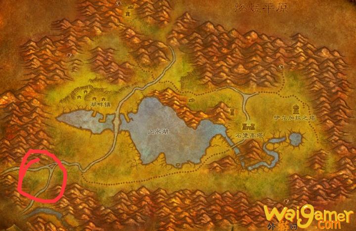 魔兽世界三角路口在哪(魔兽世界二号三角点坐标)