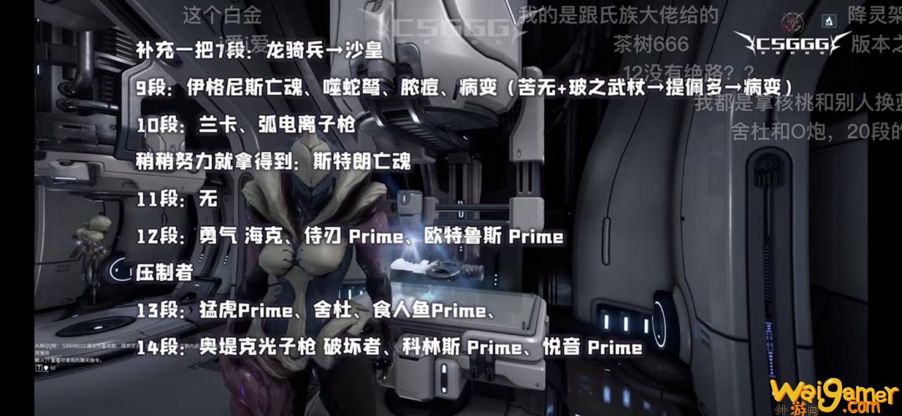 warframe星际战甲（给新人分享经验）(warframe伊莱体在哪刷)