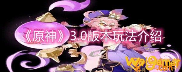 《原神》3.0版本玩法介绍(《原神》全角色搭配)