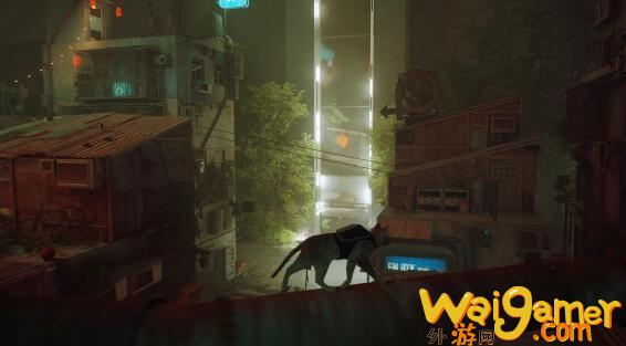 《Stray》包含隐藏的光线追踪选项 更好展现赛博朋克场景(游戏《Stray》)
