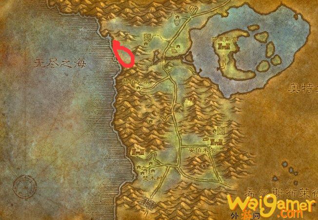 魔兽世界北海流谷在哪(魔兽世界北海怎么离开)