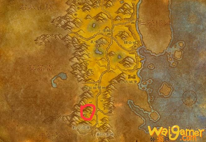 魔兽世界黑棘山在哪(魔兽世界怀旧服黑棘山在哪)