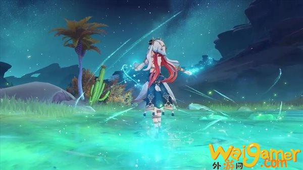 《原神》角色演示“妮露：莲舞纤姿”星河穹顶亦是舞台(《原神》角色演示钟离)