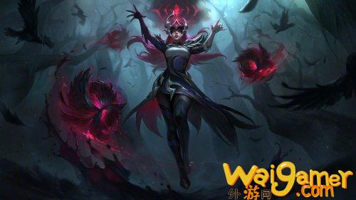 《英雄联盟》新皮肤「魔女」原画欣赏：危险美貌摄人心魄(英雄联盟新皮肤)
