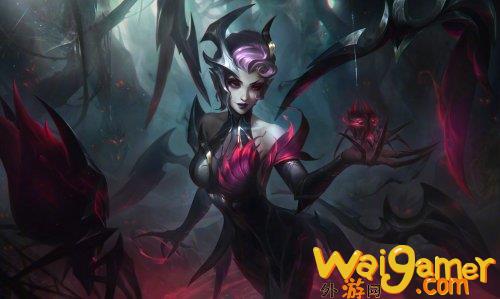 《英雄联盟》新皮肤「魔女」原画欣赏：危险美貌摄人心魄(英雄联盟新皮肤)