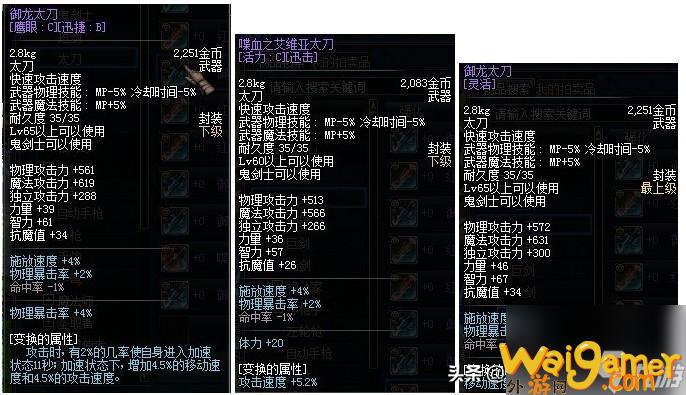 dnf假紫是什么装备属性（地下城假紫和紫装区别）「2023推荐」