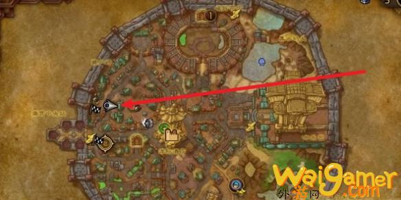 魔兽世界暗索地精声望军需官位置分享，暗索wiki