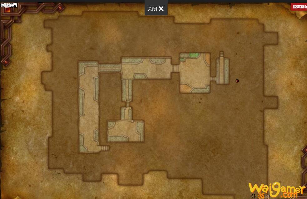 魔兽世界闸板陋巷坚固宝箱位置坐标，魔兽世界闸板陋巷宝箱