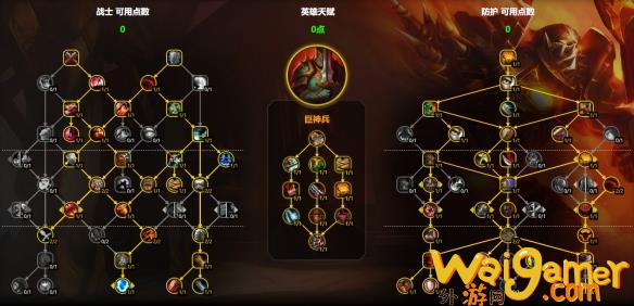 魔兽世界11.1防战天赋怎么点