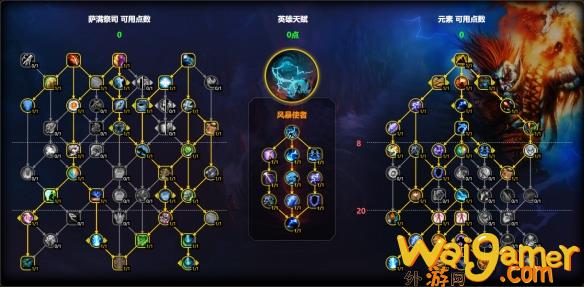 魔兽世界11.1元素萨天赋怎么点