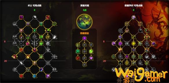 魔兽世界11.1恶魔术天赋如何点