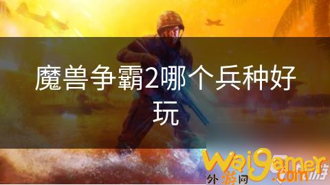 魔兽争霸2哪个兵种好玩，魔兽争霸2哪个兵最厉害