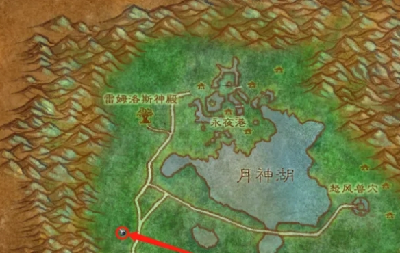 魔兽世界怀旧服月光林地飞行点在哪里(魔兽世界怀旧服月光剑在哪买)