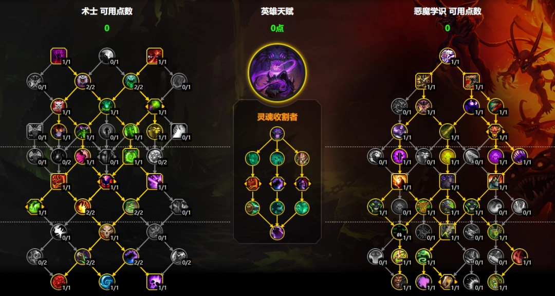 魔兽世界11.2恶魔术大米天赋加点一览_wishdown.com