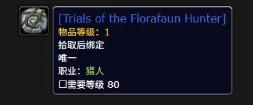 魔兽世界12.0新增猎人道具详解，17173魔兽世界