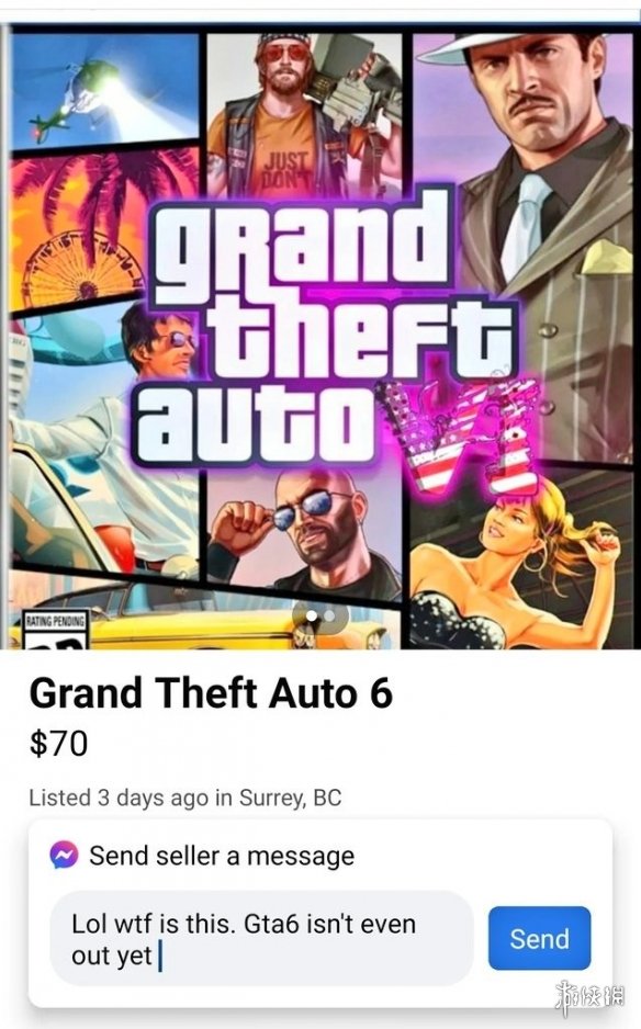 国外电商上架《GTA6》！售价70美元 首发登陆PS4平台？(电商产品上架流程图)
